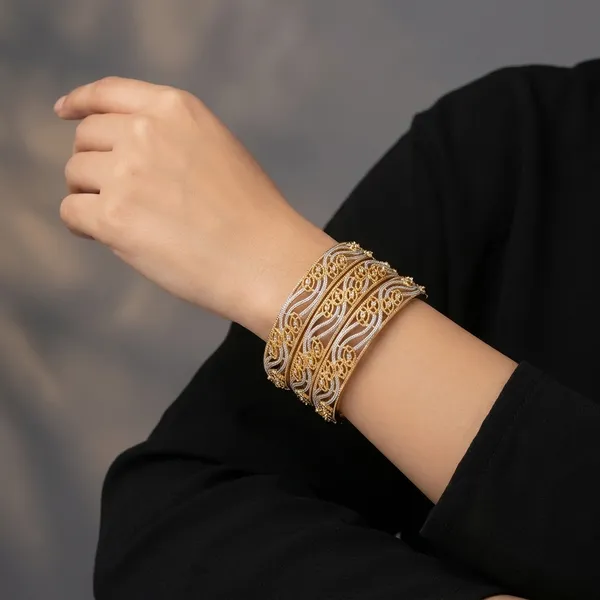 Gold_Alloy_Floral_Engraved_Bangle_Set_For_Women_(Pack_of_2_)