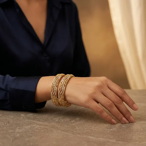 Gold_Alloy_Floral_Engraved_Bangle_Set_For_Women_(Pack_of_2_)
