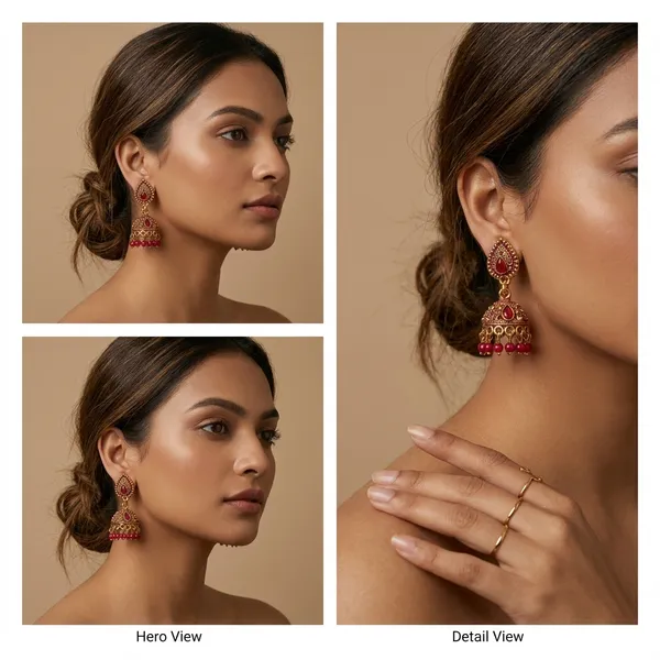 Gold_Antique_Alloy_Jhumka_Earrings_For_Women