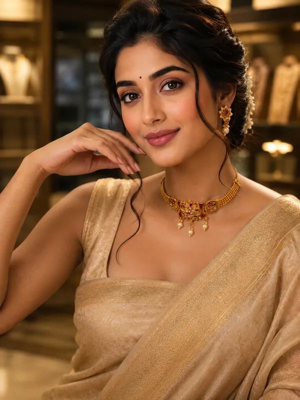 Gold_Alloy_Kundan_Choker_Necklace_Set_With_Earrings_For_Women
