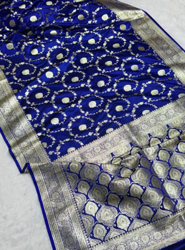 Pure_Katan_Banarasi_Red_Bidai_Saree_-_Blue