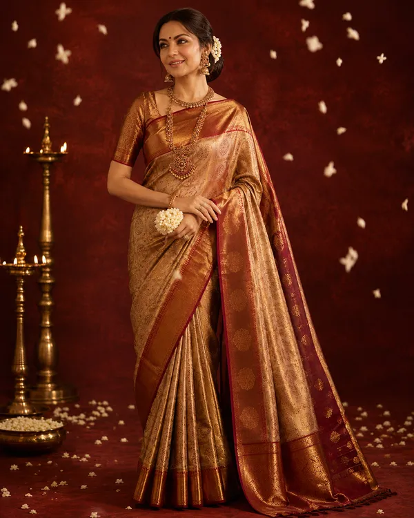 Zari_Tissue_Nita_Ambani_Saree_-_Golden