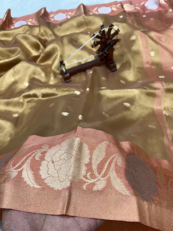 Zari_Tissue_Saree_-_Peach