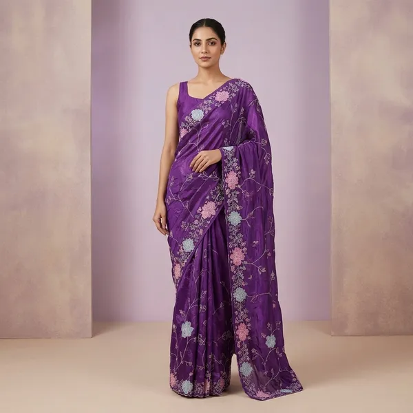 Purple_Burbury_Crush_Floral_Embroidered_Saree_For_Women