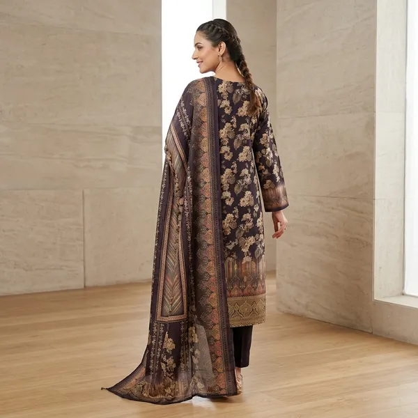 Black_Floral_Embroidered_Straight_Kurta_Set_With_Dupatta_For_Women