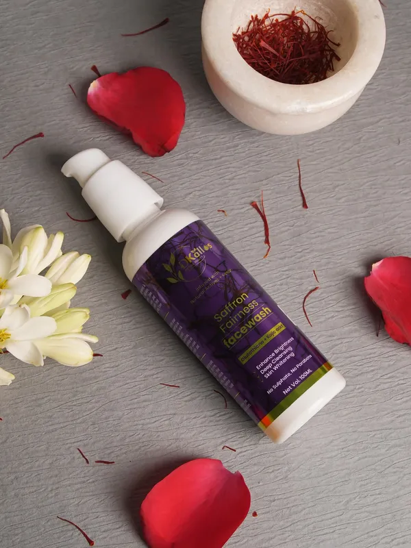 Saffron_Kojic_Acid_Glutathione_Brightening_Face_Wash