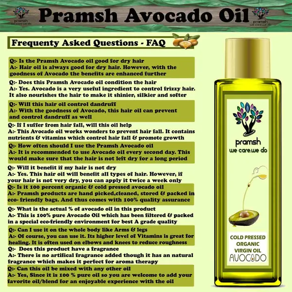 Pramsh_Cold_Pressed_Organic_Virgin_Avocado_Oil_Vitamins_A_E_100Ml