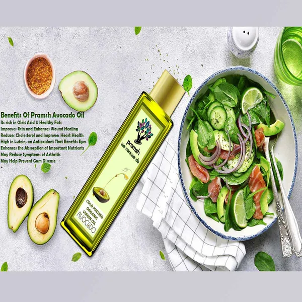 Pramsh_Cold_Pressed_Organic_Virgin_Avocado_Oil_Vitamins_A_E_100Ml