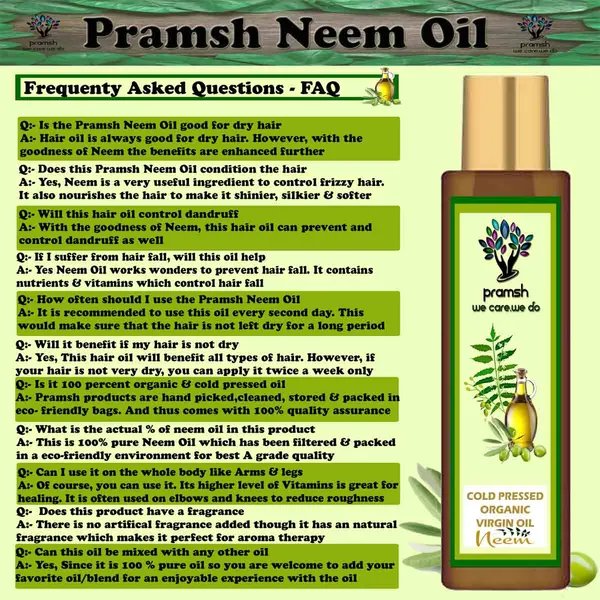 Pramsh_Cold_Pressed_Organic_Virgin_Neem_Oil_Ayurvedic_100Ml