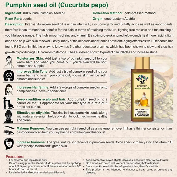 Pramsh_Cold_Pressed_Organic_Virgin_Pumpkin_Seed_Oil_50Ml