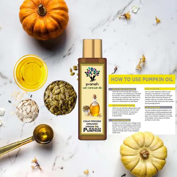 Pramsh_Cold_Pressed_Organic_Virgin_Pumpkin_Seed_Oil_50Ml