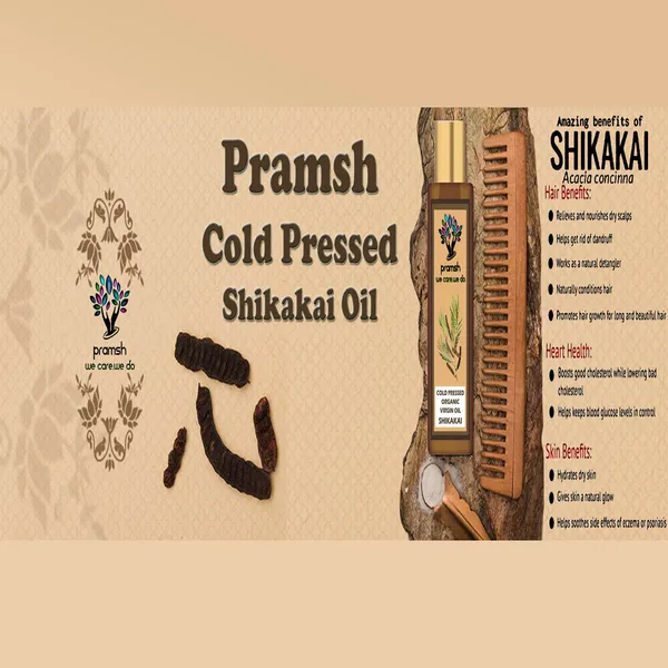 Pramsh_Cold_Pressed_Organic_Virgin_Shikakai_Hair_Oil_50Ml