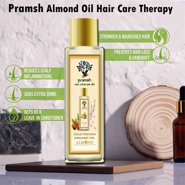 Pramsh_Cold_Pressed_Organic_Almond_Oil_Hair_Skin_Care_50Ml