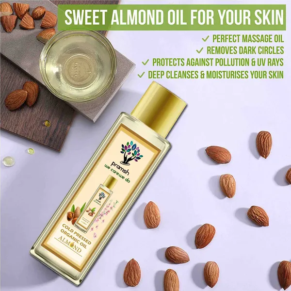 Pramsh_Cold_Pressed_Organic_Almond_Oil_Hair_Skin_Care_50Ml