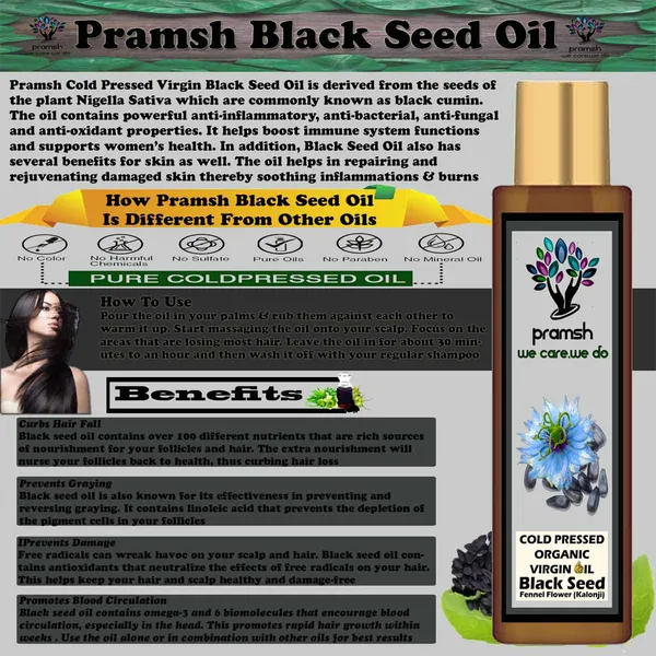 Pramsh_Cold_Pressed_Organic_Virgin_Black_Seed_Oil_200Ml