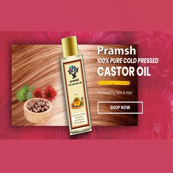 Pramsh_Cold_Pressed_Organic_Virgin_Castor_Oil_Hair_Growth_50Ml