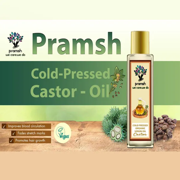 Pramsh_Cold_Pressed_Organic_Virgin_Castor_Oil_Hair_Growth_50Ml