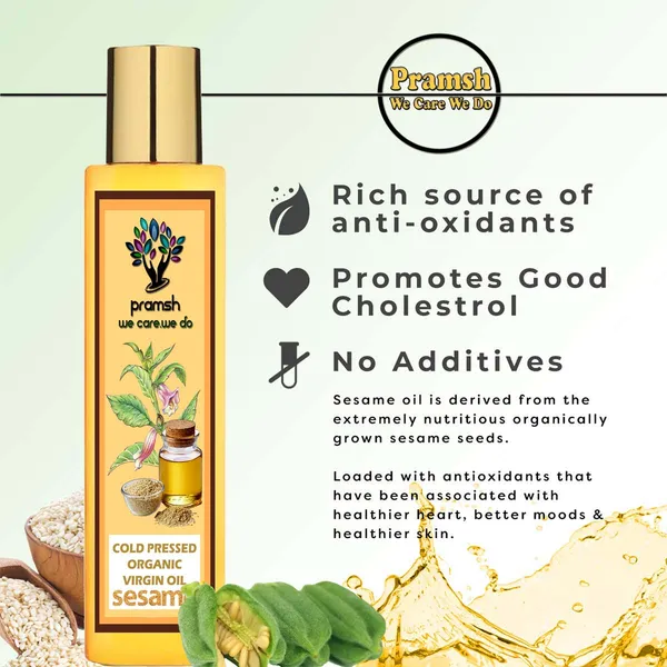 Pramsh_Cold_Pressed_Organic_Virgin_Sesame_Oil_50Ml