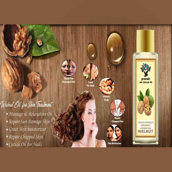 Pramsh_Cold_Pressed_Organic_Virgin_Walnut_Oil_200Ml