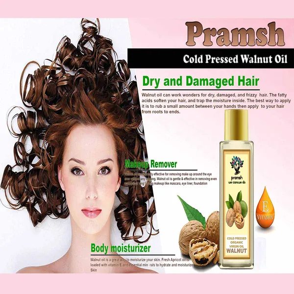 Pramsh_Cold_Pressed_Organic_Virgin_Walnut_Oil_200Ml