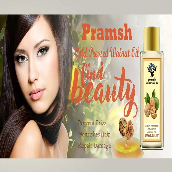 Pramsh_Cold_Pressed_Organic_Virgin_Walnut_Oil_200Ml
