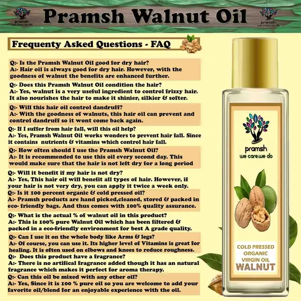 Pramsh_Cold_Pressed_Organic_Virgin_Walnut_Oil_200Ml