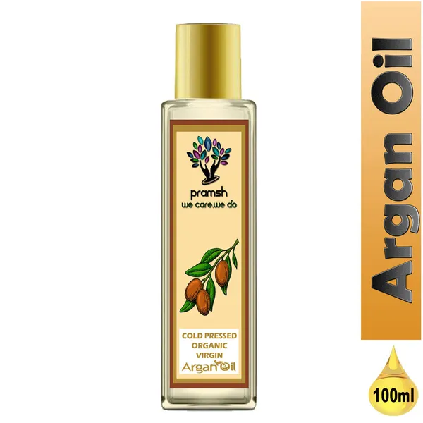 Pramsh_Cold_Pressed_Organic_Virgin_Argan_Oil_100Ml