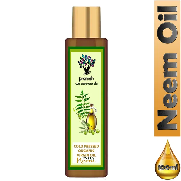 Pramsh_Cold_Pressed_Organic_Virgin_Neem_Oil_Ayurvedic_100Ml