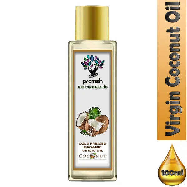 Pramsh_Organic_Virgin_Cold_Pressed_Coconut_Oil_100Ml