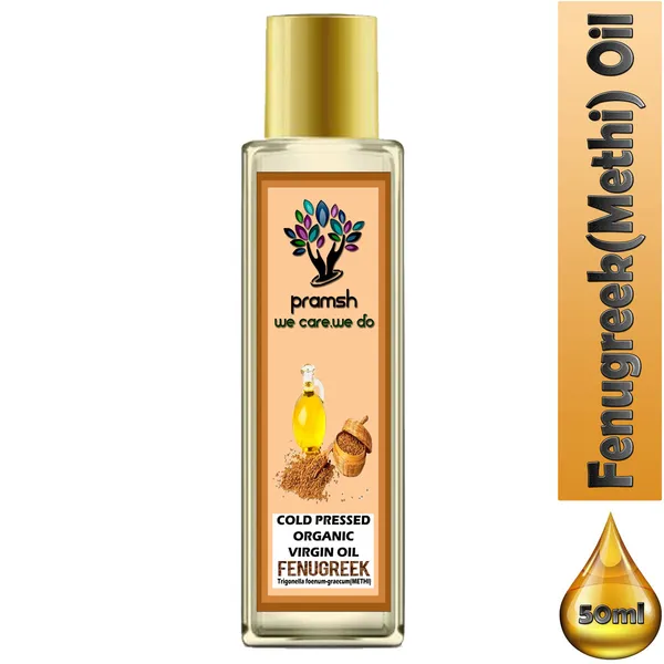 Pramsh_Cold_Pressed_Organic_Virgin_Fenugreek_Methi_Oil_50Ml