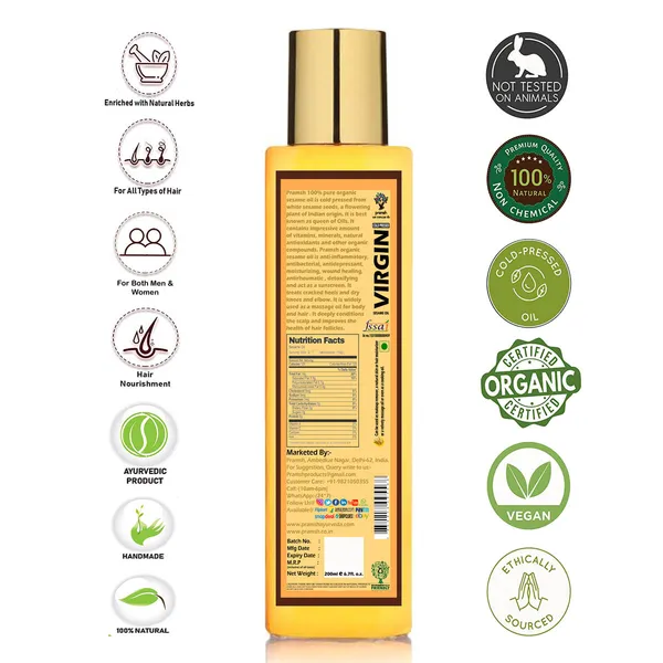 Pramsh_Cold_Pressed_Organic_Virgin_Sesame_Oil_Massage_&_Hair_Care_200Ml