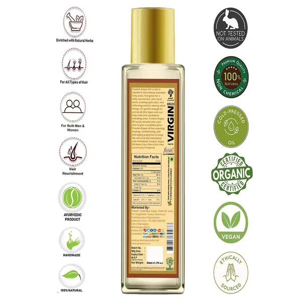 Pramsh_Cold_Pressed_Organic_Virgin_Argan_Oil_50Ml