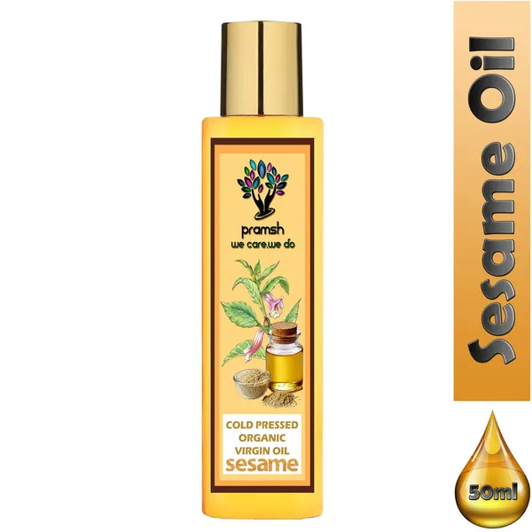Pramsh_Cold_Pressed_Organic_Virgin_Sesame_Oil_50Ml