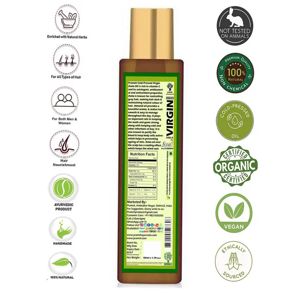 Pramsh_Cold_Pressed_Organic_Virgin_Amla_Oil_Hair_Growth_50Ml
