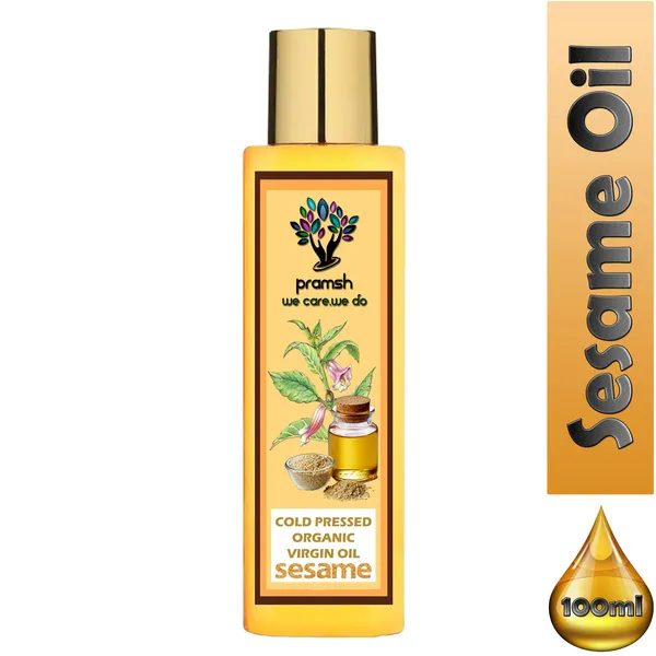 Pramsh_Cold_Pressed_Organic_Virgin_Sesame_Oil_Hair_&_Skin_Care_100Ml