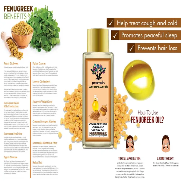 Pramsh_Cold_Pressed_Organic_Virgin_Fenugreek_Methi_Oil_50Ml