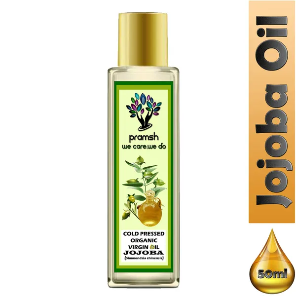 Pramsh_Cold_Pressed_Organic_Virgin_Jojoba_Oil_50Ml