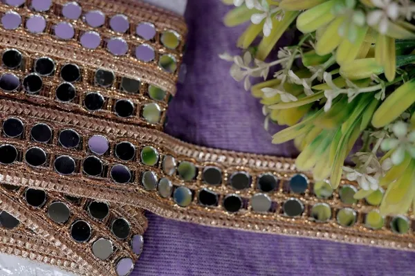 Golden_And_Black_Mirror_Work_Decorative_Trim_Border_Lace