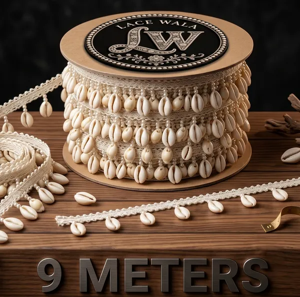 Cream_Shell_Cowrie_Decorative_Lace_Trim_9_Meters