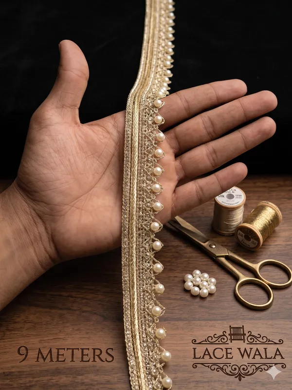 Golden_Beaded_Pearl_Lace_Trim_9_Meters