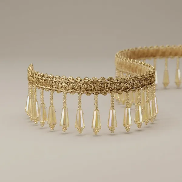 Golden_Beaded_Decorative_Trim_with_Teardrop_Tassels