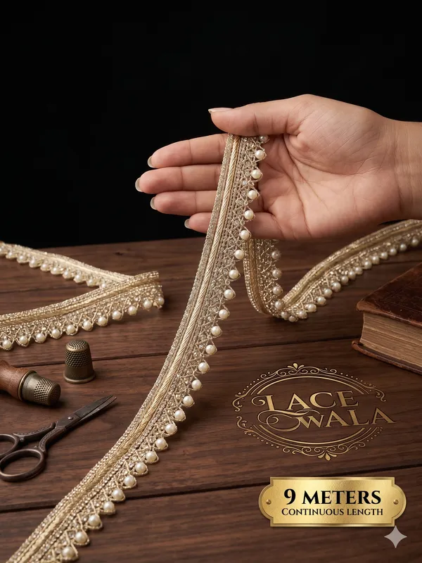 Golden_Beaded_Pearl_Lace_Trim_9_Meters