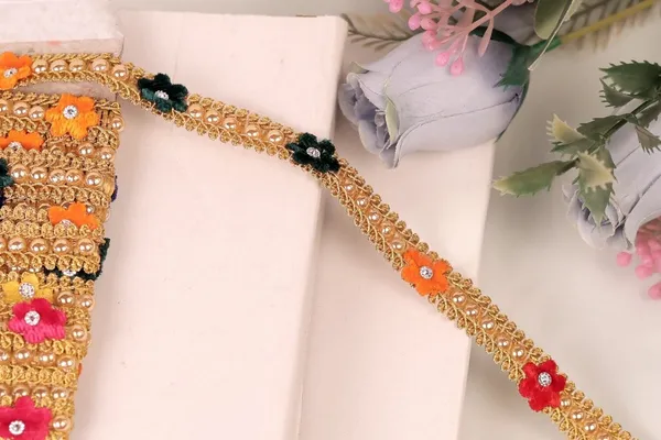 Golden_Pearl_Lace_with_Floral_Crystal_Accent_Trim