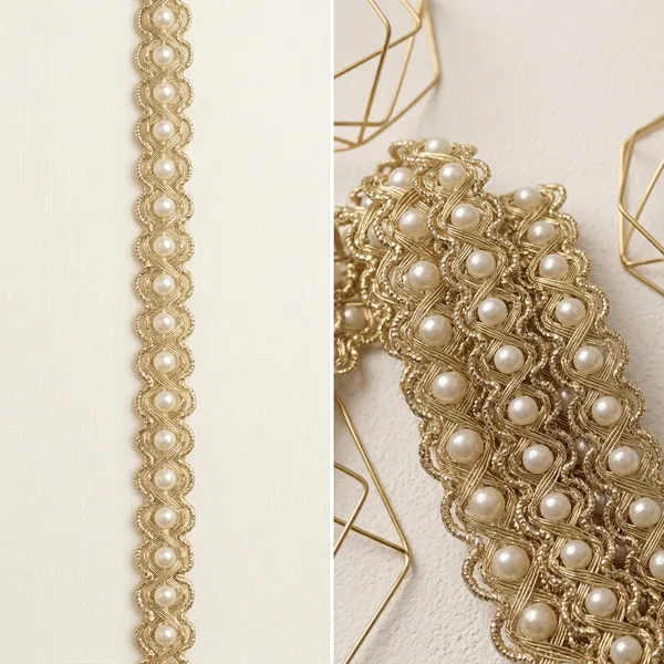 Royal_Pearl_Mesh_Lace_with_Golden_Weave_Detailing