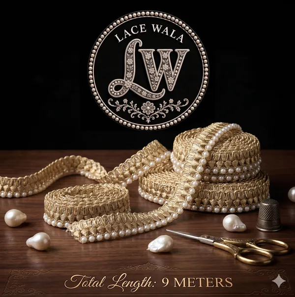 Beige_Pearl_Embellished_Lace_Trim_Ribbon_9_Meters