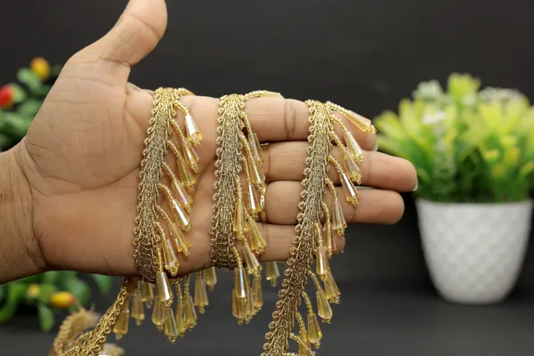 Golden_Beaded_Decorative_Trim_with_Teardrop_Tassels