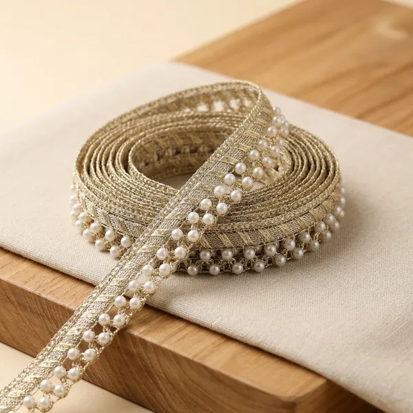 Gold_And_White_Pearl_Beaded_Lace_Trim_Ribbon_For_Decoration