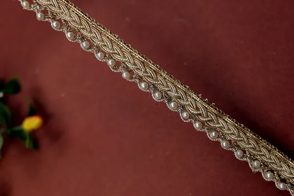 Golden_Braided_Zari_Lace_With_Pearl_Drops_And_Embellishments