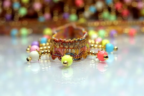 Multicolor_Beaded_Fringe_Lace_Trim_with_Gold_Metallic_Thread