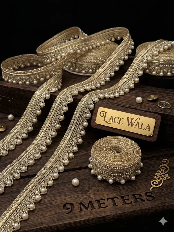 Golden_Beaded_Pearl_Lace_Trim_9_Meters